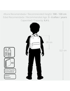 MOCHILA 28CM. ENSO MR. CRAB 2