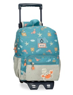 MOCHILA ADAP. 28CM. C/CARRO. ENSO MR. CRAB.