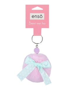 LLAVERO POMPÓN LAZO