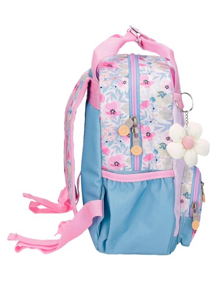 MOCHILA 28CM. ENSO FULL OF FLOWERS