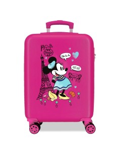 TROLLEY ABS 55CM. 4R. MINNIE AROUND THE WORLD PARIS