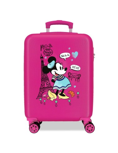 TROLLEY ABS 55CM. 4R. MINNIE AROUND THE WORLD PARIS
