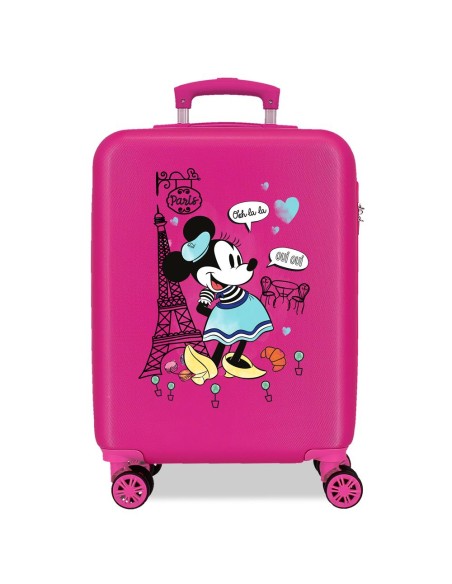 TROLLEY ABS 55CM. 4R. MINNIE AROUND THE WORLD PARIS