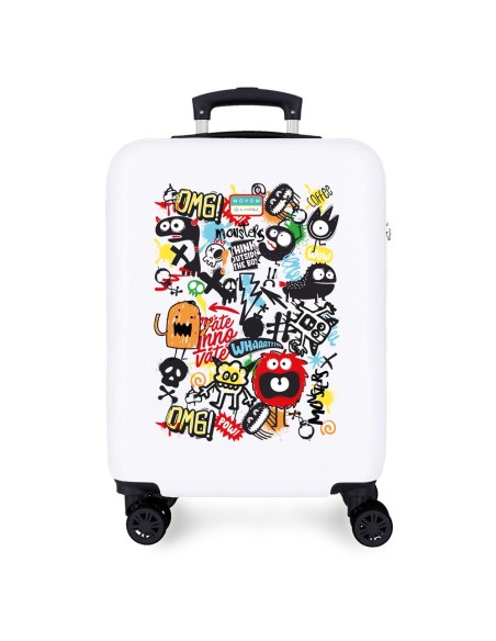TROLLEY ABS 55CM. 4R. MOVOM MONSTERS
