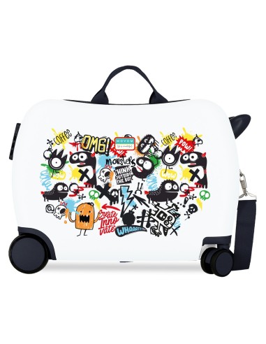 MALETA INFANTIL 50CM. MOVOM MONSTERS