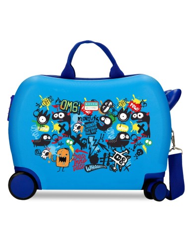 MALETA INFANTIL 50CM. MOVOM MONSTERS