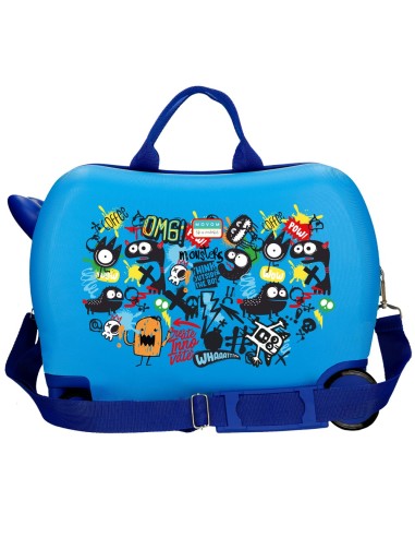 MALETA INFANTIL 50CM. MOVOM MONSTERS