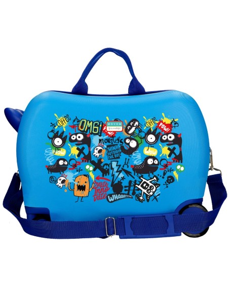MALETA INFANTIL 50CM. MOVOM MONSTERS