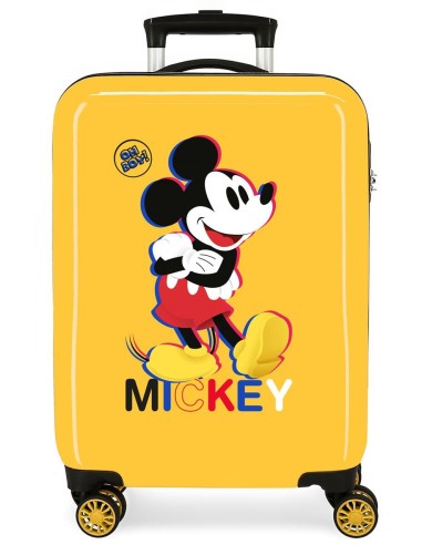 TROLLEY ABS 55CM. 4R. MICKEY 3D