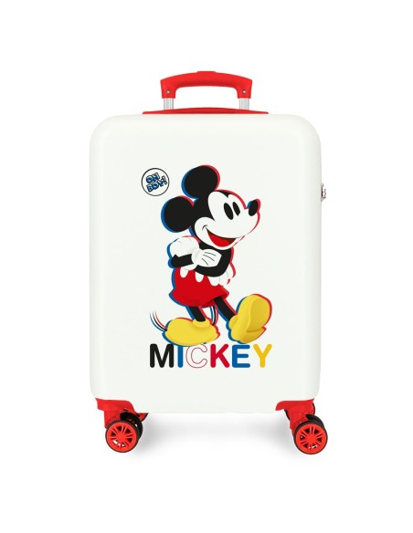 TROLLEY ABS 55CM. 4R. MICKEY 3D