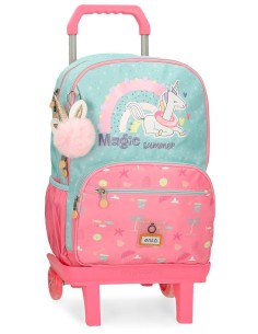 MOCHILA ADAP. 44CM. C/CARRO. ENSO MAGIC SUMMER.