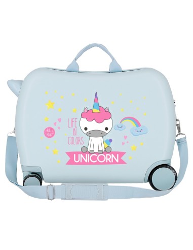 MALETA INFANTIL 50CM. LITTLE ME UNICORN
