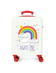 TROLLEY ABS 55CM. 4R. MOVOM ARCOIRIS ALWAYS SMILE
