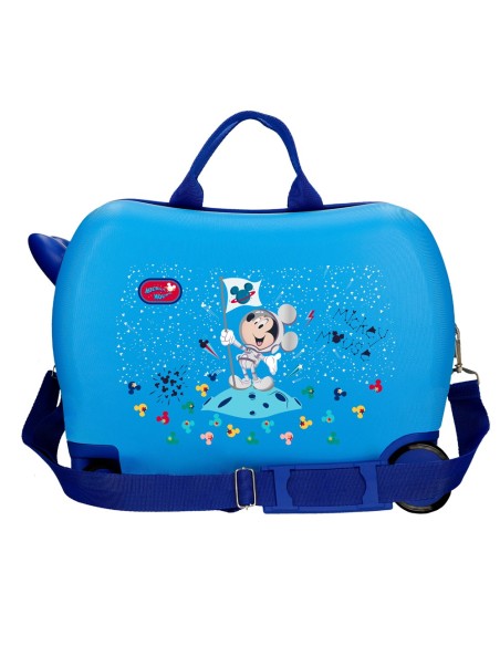 MALETA INFANTIL 50CM. MICKEY ON THE MOON