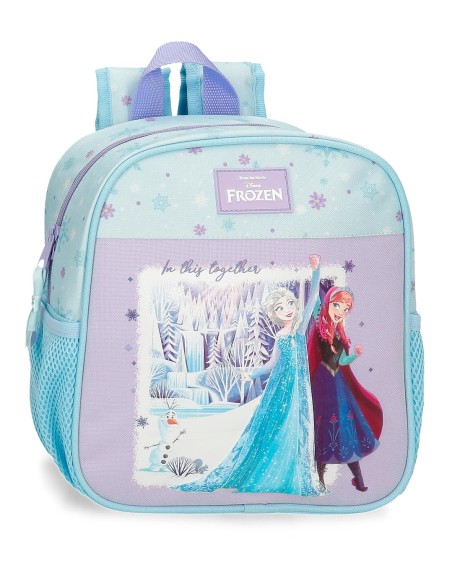 MOCHILA ADAP. 25CM. FROZEN IN THIS TOGETHER