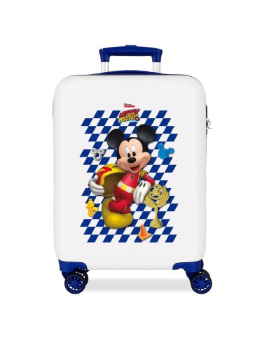 TROLLEY ABS 55CM. 4R. MICKEY GOOD MOOD