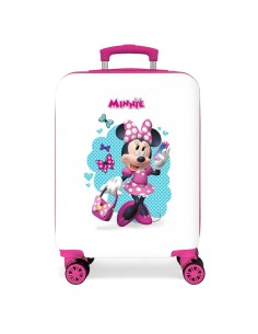 TROLLEY ABS 55CM. 4R. MINNIE GOOD MOOD