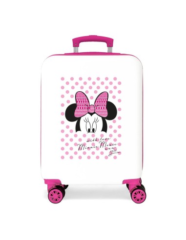 TROLLEY ABS 55CM. 4R. MICKEY & MINNIE LUGGAGE SIGN