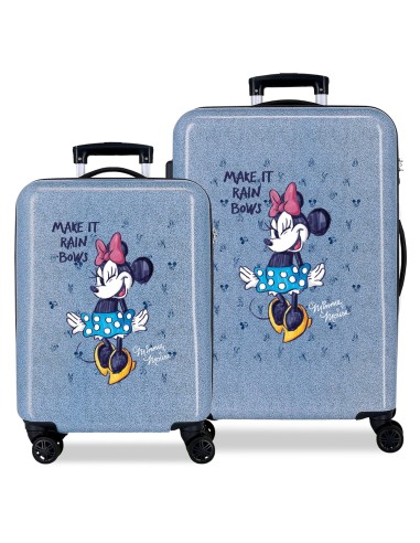 SET/2 TROLLEY ABS 55-68CM. 4R. MINNIE MAKE IT RAIN