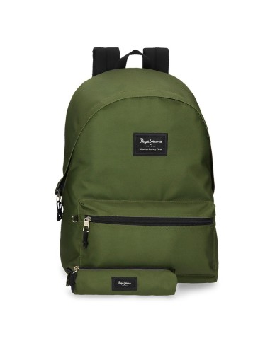 MOCHILA PORTAORD. 44CM. + PORTATODO. PJL ARIS EVERGREEN