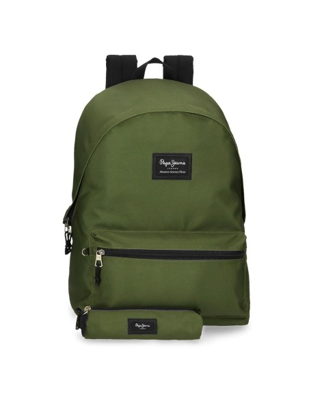 MOCHILA PORTAORD. 44CM. + PORTATODO. PJL ARIS EVERGREEN