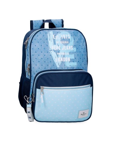 MOCHILA 40CM 2C. PJL NONI DENIM