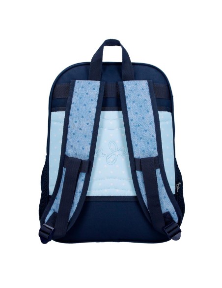 MOCHILA 40CM 2C. PJL NONI DENIM
