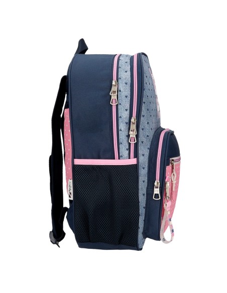 MOCHILA 40CM 2C. PJL NONI DENIM