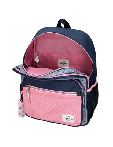 MOCHILA 40CM 2C. PJL NONI DENIM