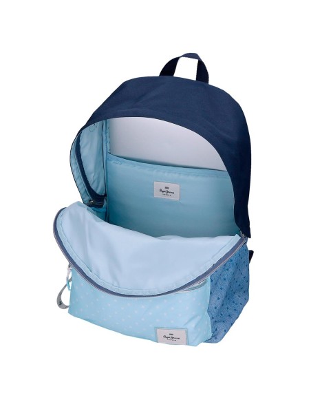 MOCHILA 42CM.PJL NONI DENIM