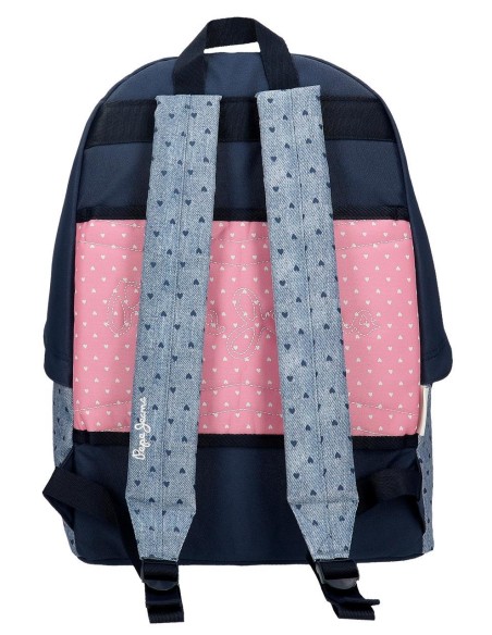 MOCHILA 42CM.PJL NONI DENIM