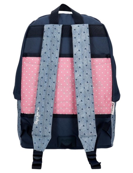 MOCHILA ADAP. 42CM. PJL NONI DENIM
