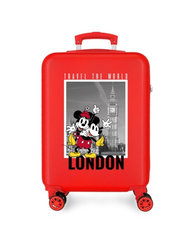TROLLEY ABS 55CM. 4R. MICKEY Y MINNIE LONDON