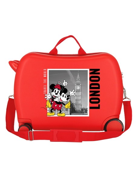 MALETA INFANTIL 50CM. MICKEY Y MINNIE LONDON