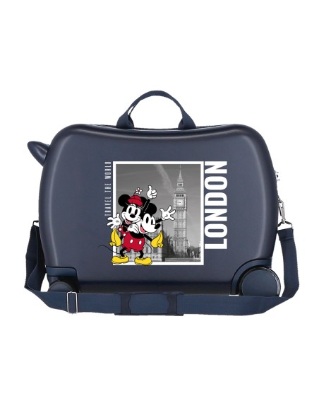 MALETA INFANTIL 50CM. MICKEY Y MINNIE LONDON