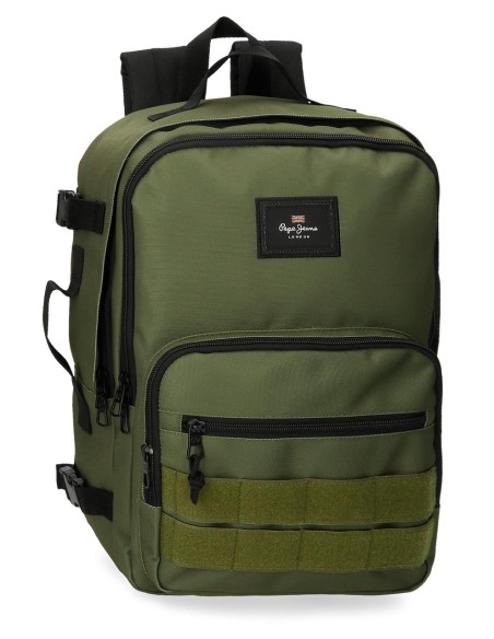 MOCHILA ADAP. 40CM. PJL ARIS EVERGREEN