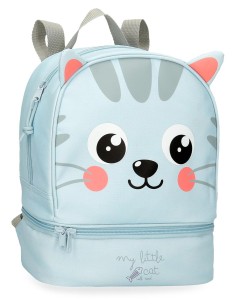 MOCHILA PORTAMERIENDA 28CM. ROLL ROAD HAPPY PETS