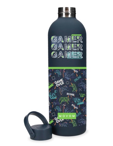 BOTELLA TÉRMICA MOVOM NEW ADVENTURES GAME OVER