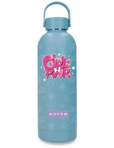 BOTELLA TÉRMICA MOVOM NEW ADVENTURES POWER GIRL