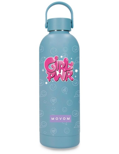 BOTELLA TÉRMICA MOVOM NEW ADVENTURES POWER GIRL