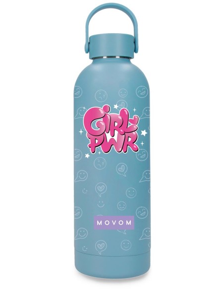 BOTELLA TÉRMICA MOVOM NEW ADVENTURES POWER GIRL