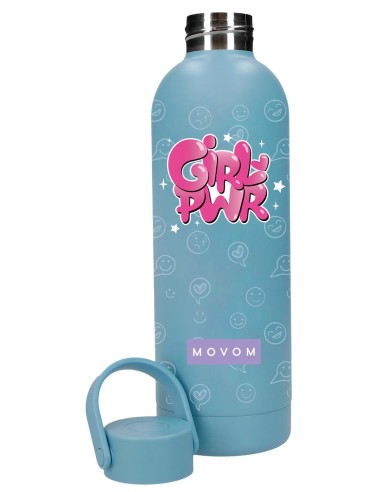 BOTELLA TÉRMICA MOVOM NEW ADVENTURES POWER GIRL