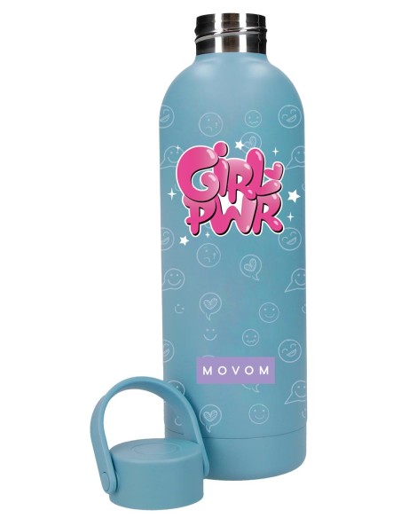 BOTELLA TÉRMICA MOVOM NEW ADVENTURES POWER GIRL