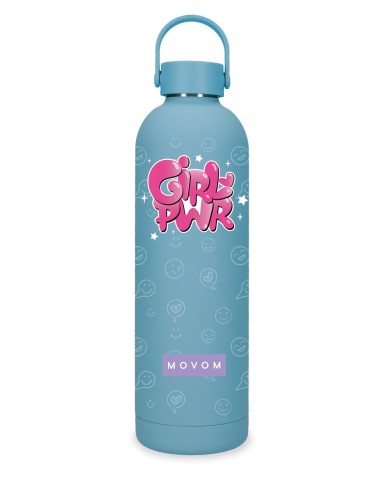BOTELLA TÉRMICA MOVOM NEW ADVENTURES POWER GIRL