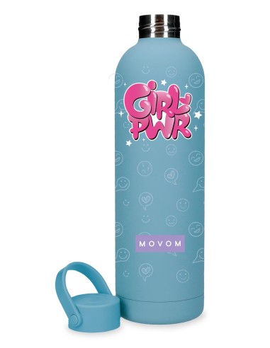 BOTELLA TÉRMICA MOVOM NEW ADVENTURES POWER GIRL