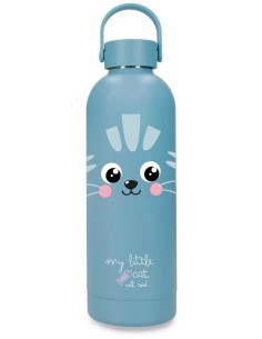 BOTELLA TÉRMICA MOVOM NEW ADVENTURES LITTLE CAT