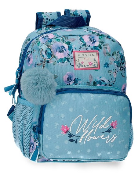 MOCHILA 28CM. MOVOM WILD FLOWERS