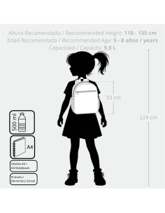 MOCHILA ADAP. 33CM. ROLL ROAD MY LITTLE TOWN 2