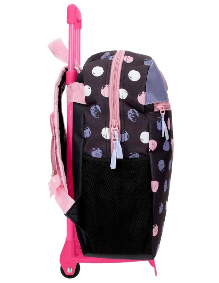 MOCHILA ADAP. 33CM. C/CARRO. ROLL ROAD THE TIME IS NOW