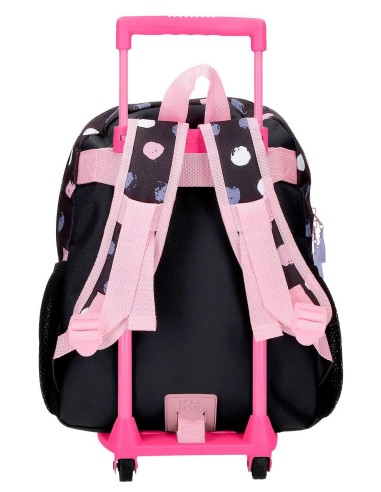 MOCHILA ADAP. 33CM. C/CARRO. ROLL ROAD THE TIME IS NOW